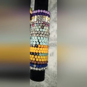 Gemstone bracelets